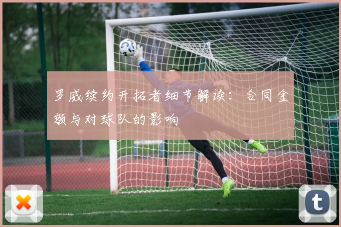 罗威续约开拓者细节解读：合同金额与对球队的影响